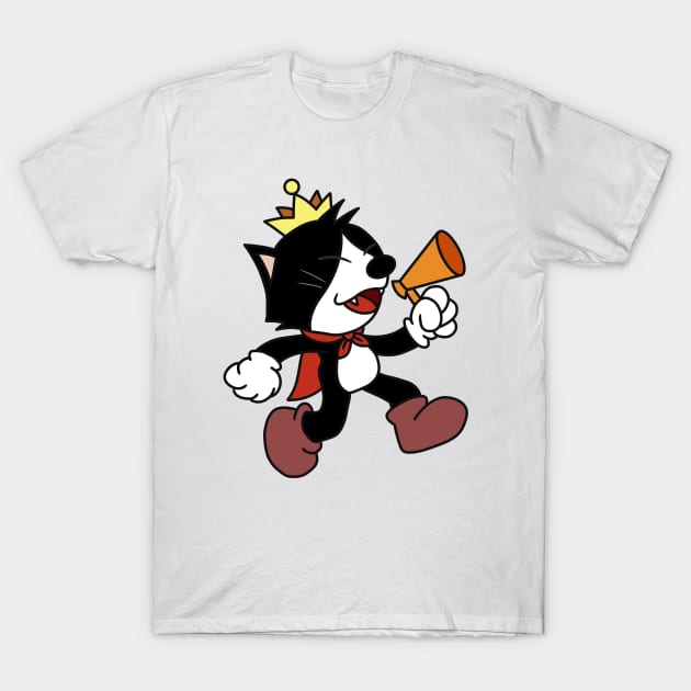 Final Fantasy Cait Sith Megaphone T-Shirt by inotyler